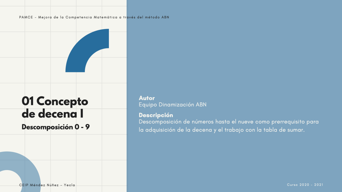 01 Concepto de&nbsp;decena