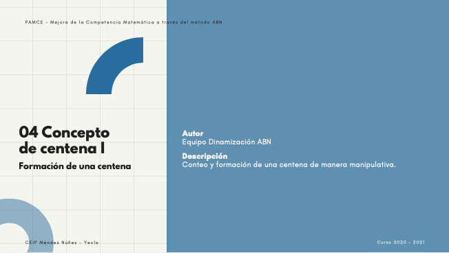 01 Formación de una&nbsp;centena