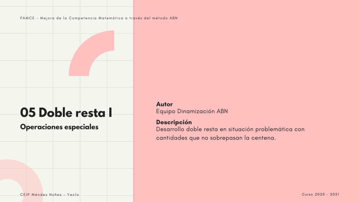 05. Doble resta&nbsp;I