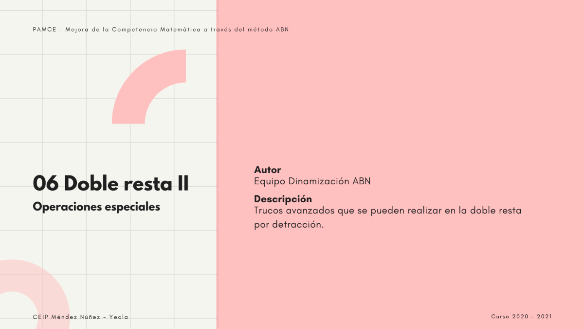 06. Doble resta&nbsp;II