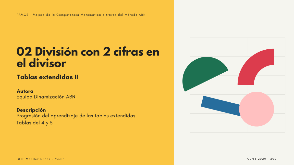 02. Aprendizaje de tablas extendidas&nbsp;II