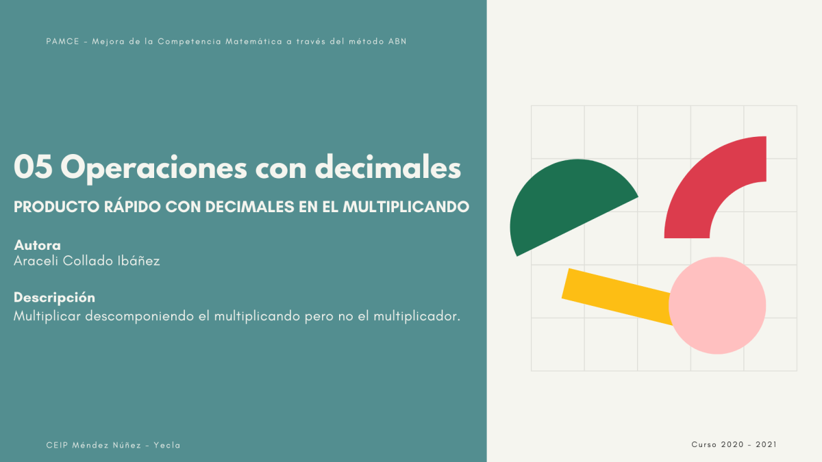 05. Producto rápido con decimales en el&nbsp;multiplicando