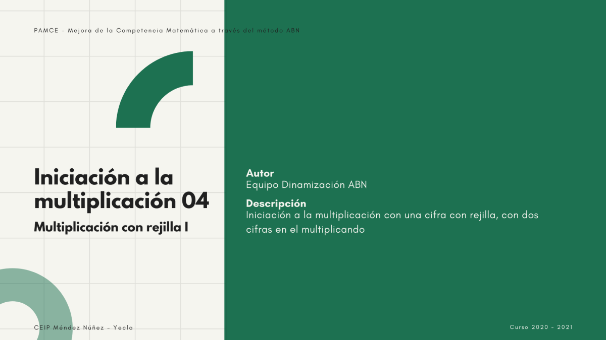 04. Multiplicación con rejilla&nbsp;I